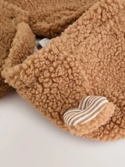 Next Brown Borg Hooded Baby Pramsuit^BOY Coats, Jackets & Pramsuits|Coats, Jackets & Pramsuits