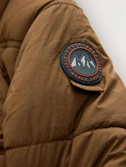 Next Borg Lined Padded Shower Resistant Coat (3mths-7yrs)^BOY Baby Winter Clothing|Coats, Jackets & Pramsuits