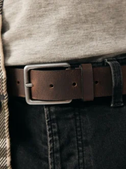 Next Burnished Leather Belt^ Belts & Braces
