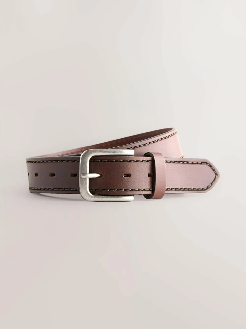 Sale Next Casual Leather Belt Brown