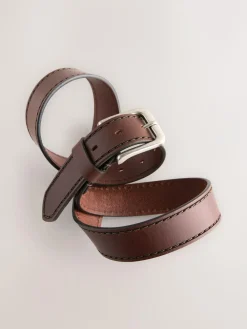 Sale Next Casual Leather Belt Brown