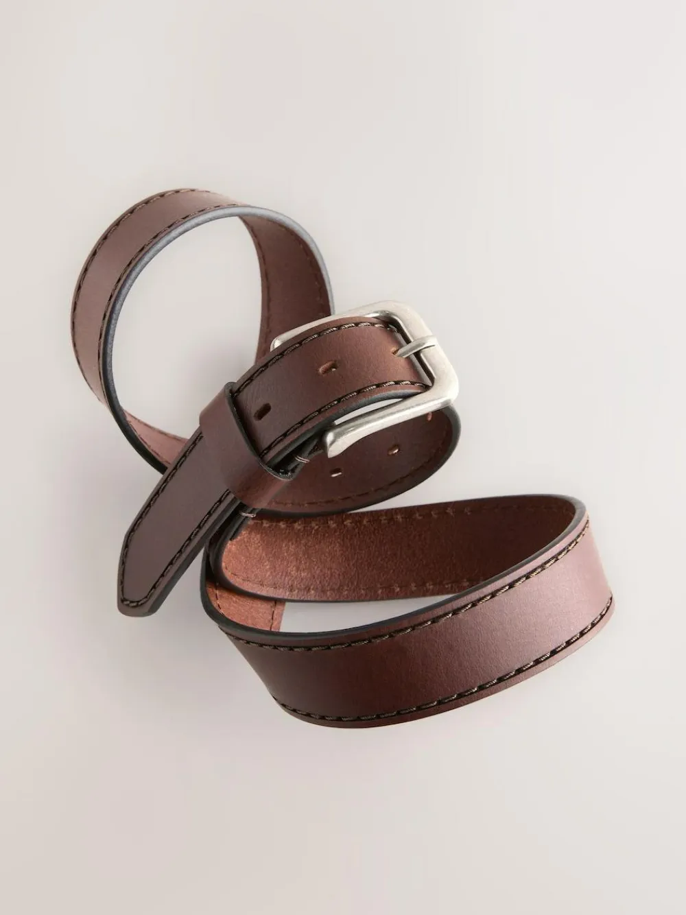 Sale Next Casual Leather Belt Brown