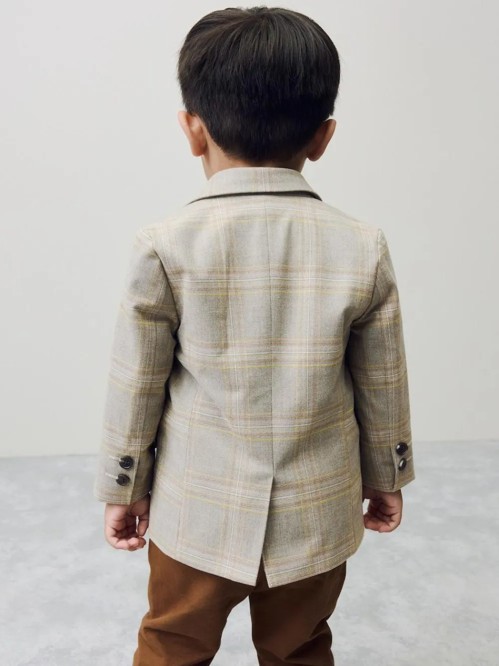 Clearance Next Brown Check Blazer (3mths-9yrs)