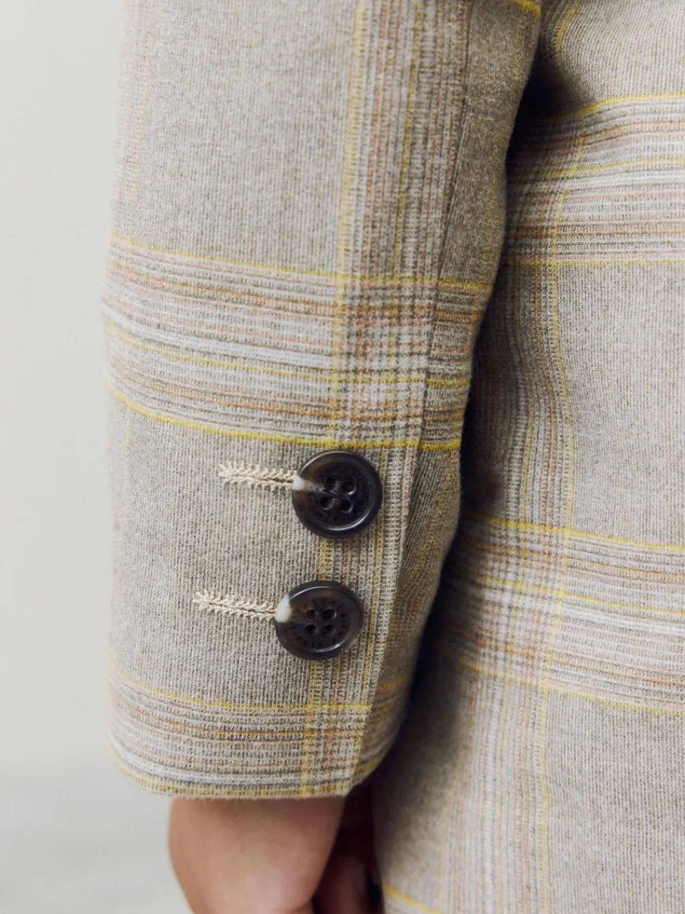 Clearance Next Brown Check Blazer (3mths-9yrs)