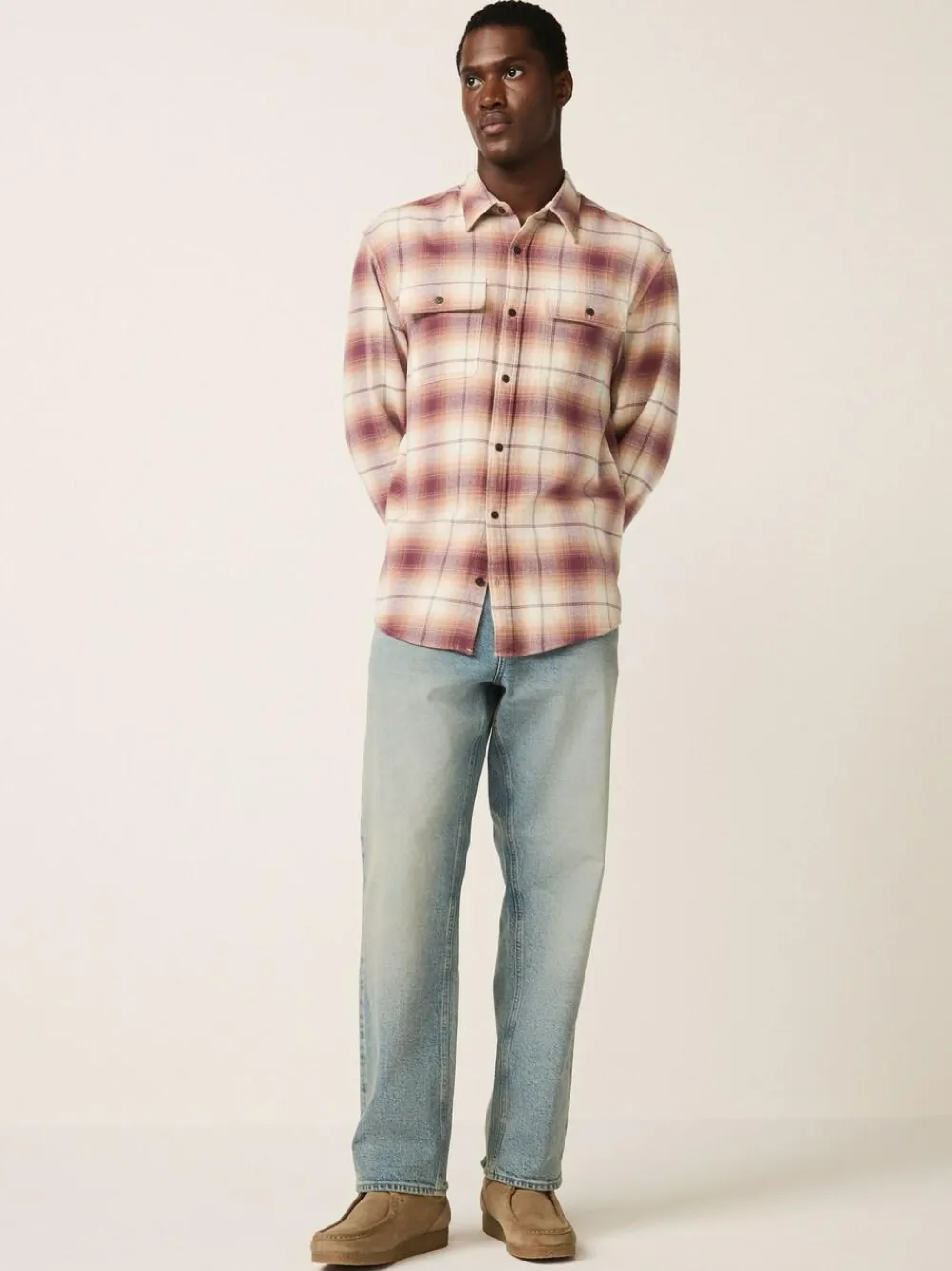 Next Check Long Sleeve Shirt^ Shirts