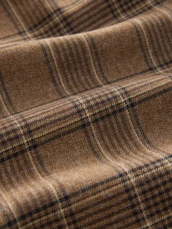 Next Brown Check Smart Culottes^Women Pants