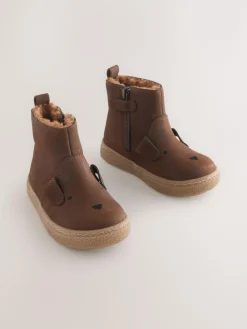 Hot Next Brown Chocolate Bear Chelsea Boots