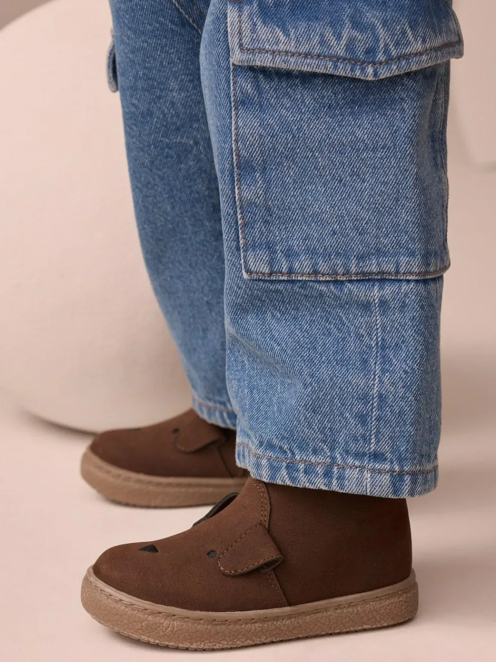 Hot Next Brown Chocolate Bear Chelsea Boots