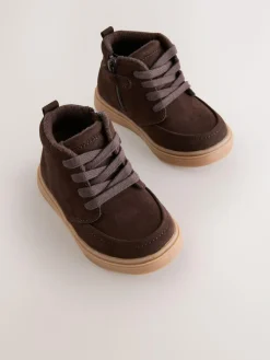 Next Standard Fit (F) Warm Lined Chukka Boots^BOY Boots|Boots