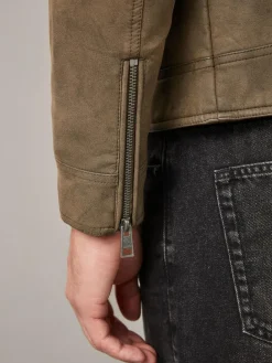 Next Faux Leather Biker Jacket^ Coats & Jackets|Coats & Jackets