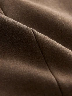 Best Next Flannel Suit Waistcoat Brown