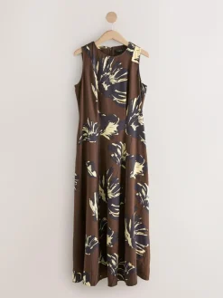 Next Sleeveless Column A-Line Maxi Dress^Women Maxi Dresses
