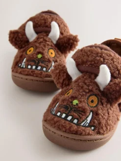 Best Next Brown Gruffalo Cupsole Slippers