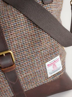 Best Next Brown Harris Tweed Weekend Holdall Bag