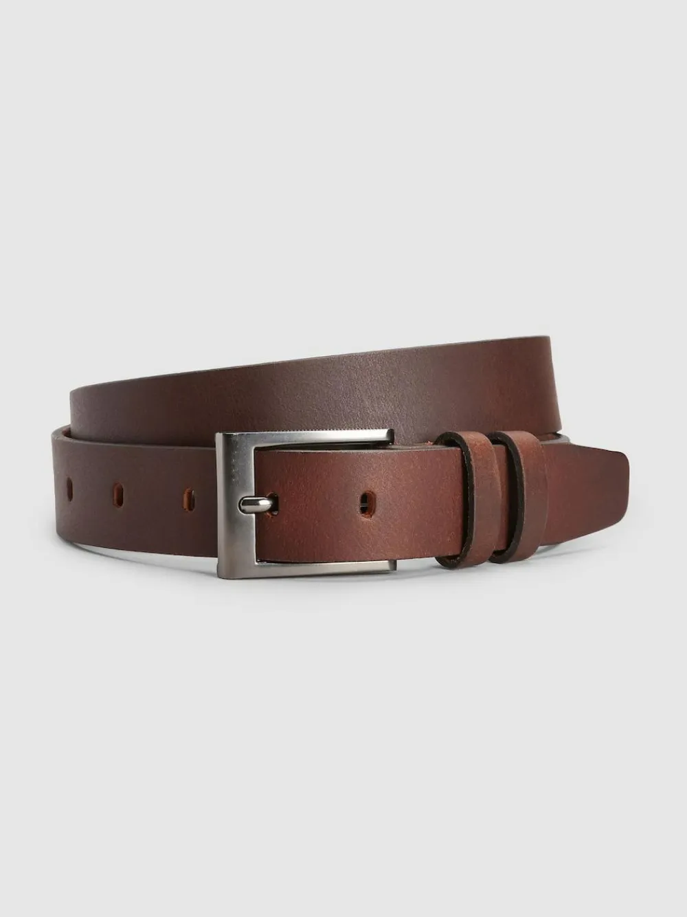 Outlet Next Leather Belt Brown