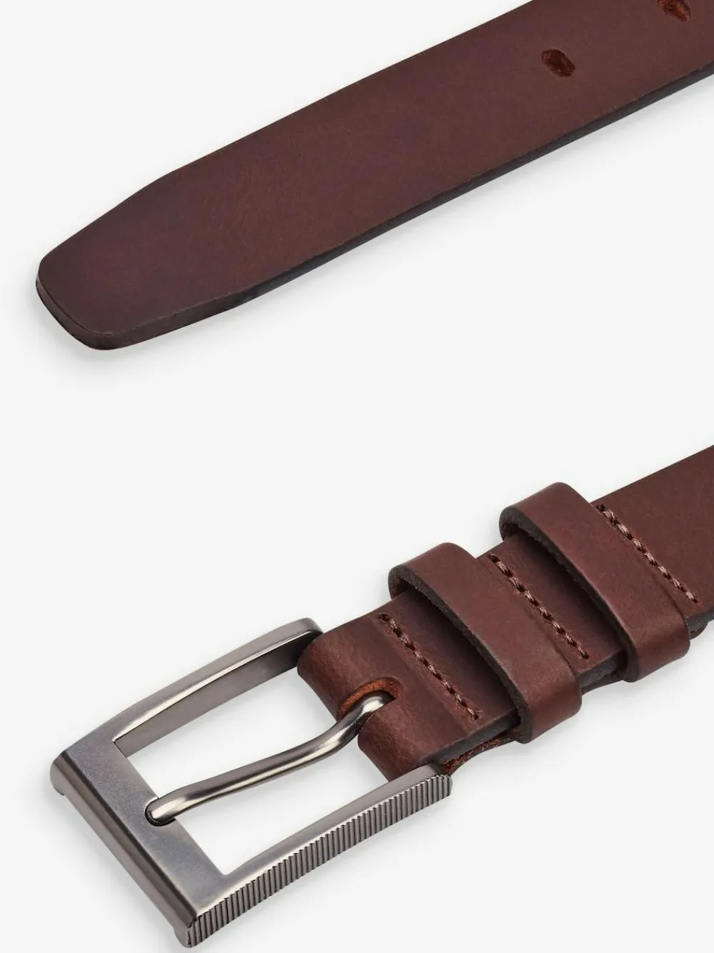 Outlet Next Leather Belt Brown