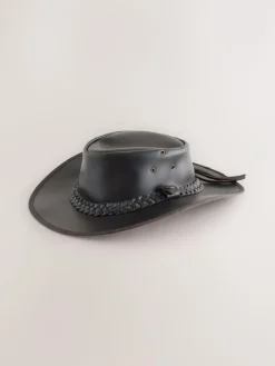 Sale Next Brown Leather Cowboy Hat