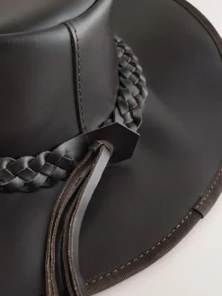 Sale Next Brown Leather Cowboy Hat