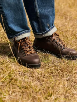 Next Brown Leather Hiker Style Boots^ Boots|Boots