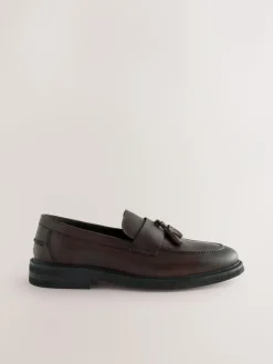 Next Leather Tassel Loafers^ Shoes