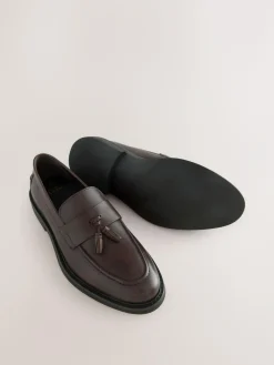 Next Leather Tassel Loafers^ Shoes