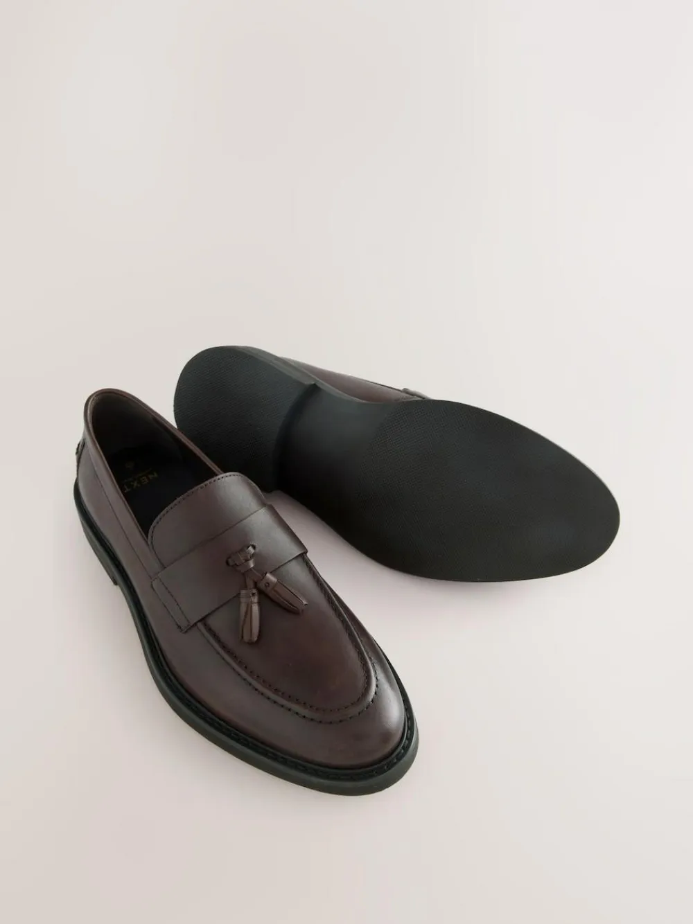 Next Leather Tassel Loafers^ Shoes