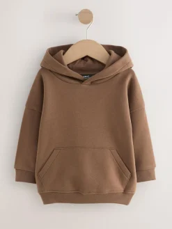 Sale Next Long Sleeve Soft Touch Hoodie (3mths-7yrs) Brown