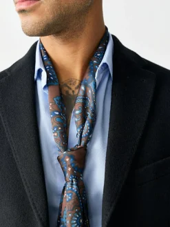 Clearance Next Printed Scarf Brown