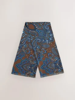 Clearance Next Printed Scarf Brown