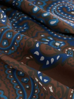 Clearance Next Printed Scarf Brown