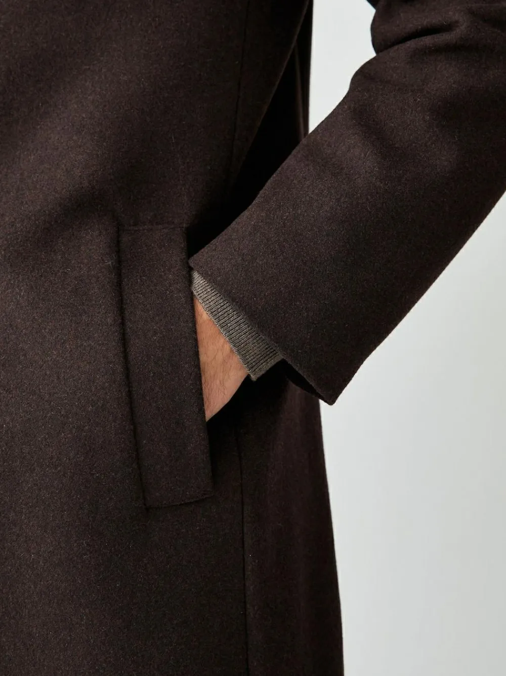 Next Regular Fit Epsom Overcoat with Wool^ Coats & Jackets|Coats & Jackets