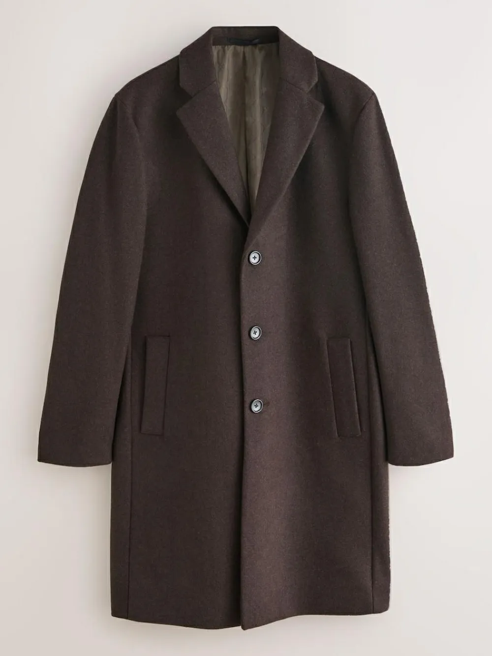 Next Regular Fit Epsom Overcoat with Wool^ Coats & Jackets|Coats & Jackets