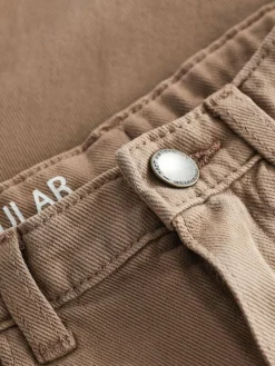 Next Brown Regular Fit Stretch Jeans (3-17yrs)^BOY Jeans|Jeans