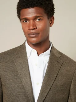 Next Regular Fit Textured Smart Blazer^ Coats & Jackets|Coats & Jackets