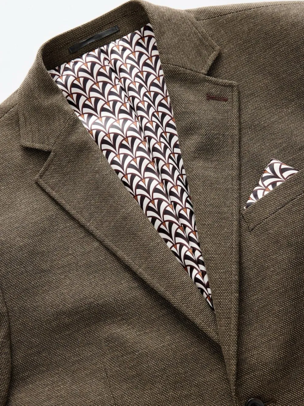 Next Regular Fit Textured Smart Blazer^ Coats & Jackets|Coats & Jackets