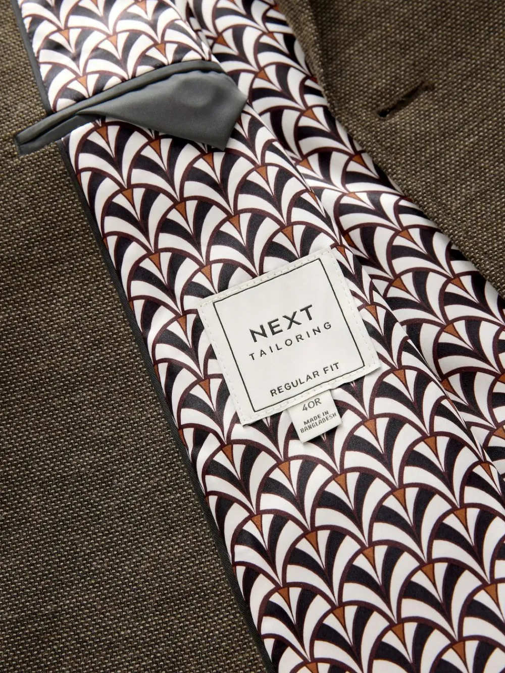 Next Regular Fit Textured Smart Blazer^ Coats & Jackets|Coats & Jackets