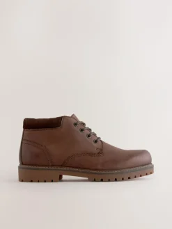 Next Rugged Leather Ankle Boots^ Boots|Boots