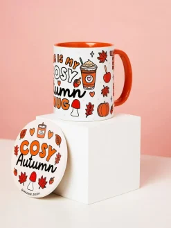 Next Brown Sam Jayne This Is My Cosy Autumn Mug^ Mugs & Cups