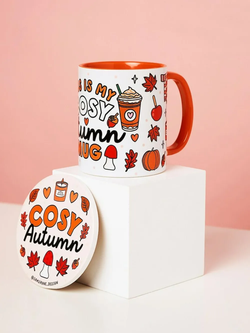 Next Brown Sam Jayne This Is My Cosy Autumn Mug^ Mugs & Cups