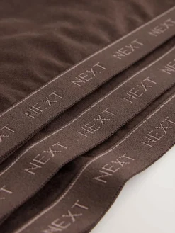 Clearance Next Brown Scoop Crop Tops 3 Pack (5-16yrs)