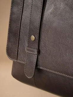 Next Brown Signature Messenger^ Bags