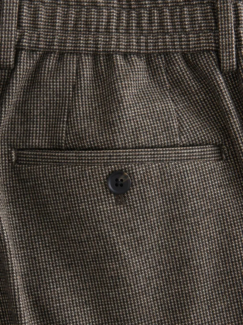 Next Slim Fit Smart Elasticated Back Textured Trousers with Stretch^ Pants & Chinos