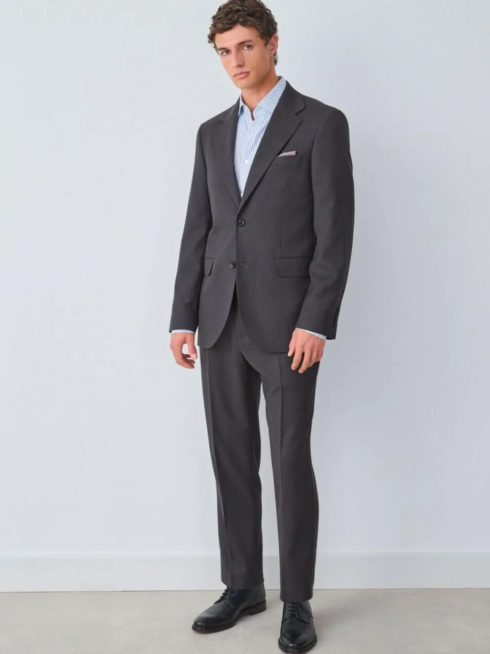 Next Brown Slim Fit Wool Blend Suit Trousers^ Occasionwear|Pants & Chinos