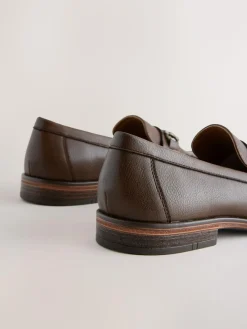 Next Snaffle Loafers Brown