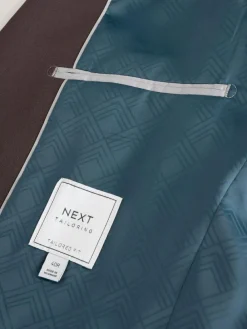 Next Brown Tailored Fit Motionflex Stretch Suit Jacket^ Blazers & Formal Jackets