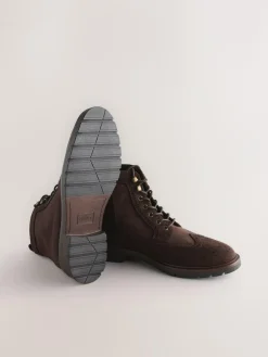 Sale Next Brown Tall Brogue Boots