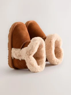 Best Next Tall Suede Pull On Boots Brown