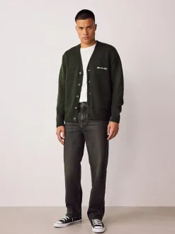 Next Brown Tint Straight Fit Vintage Wash Denim Jeans^ Jeans|Jeans