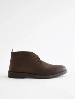 Next Waxy Leather Chukka Boots^ Boots|Boots