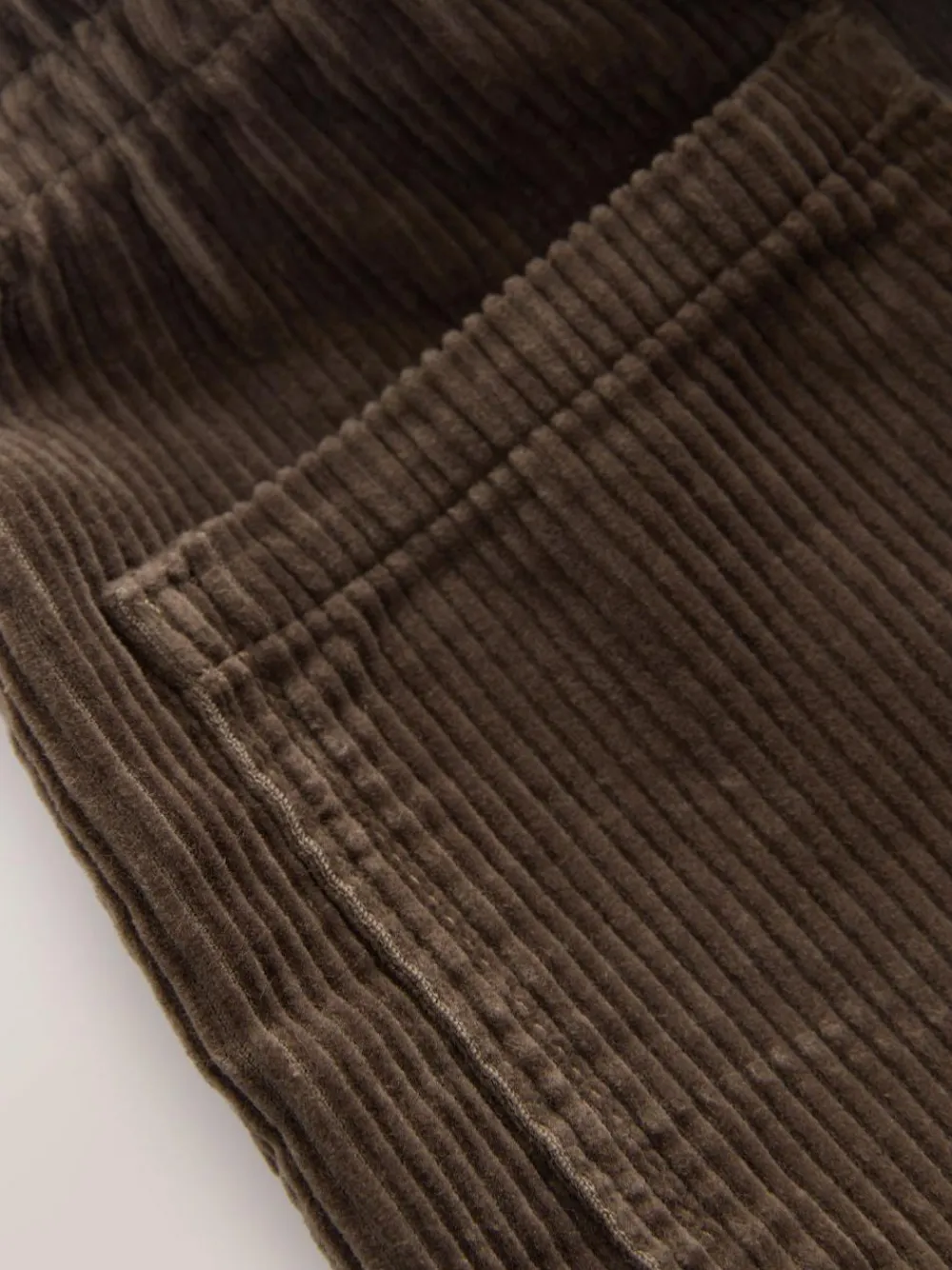 Online Next Wide Fit Corduroy Pull On Trousers (3-16yrs) Brown